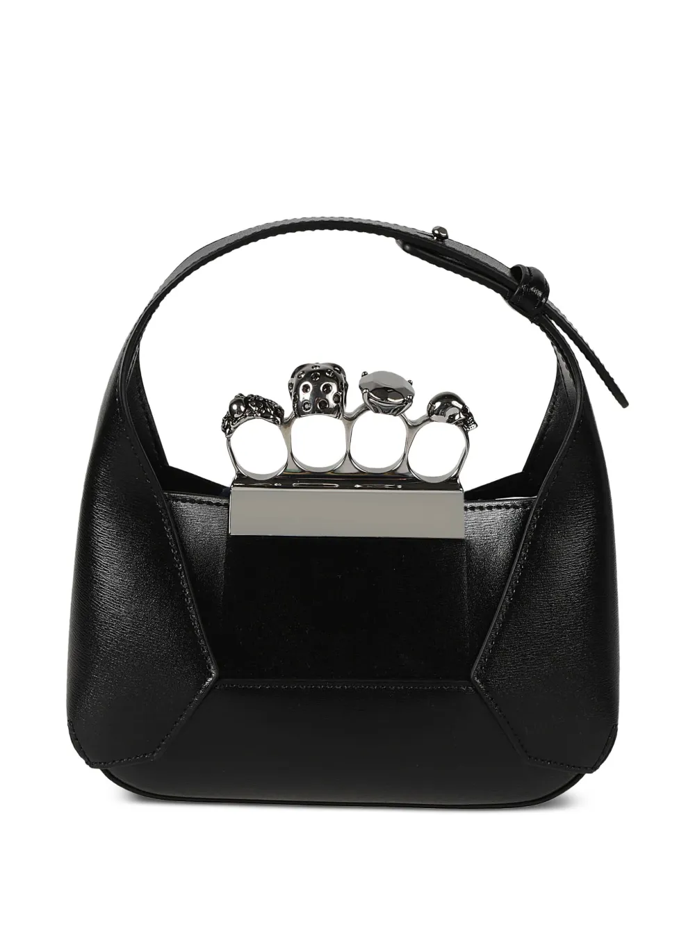Alexander McQueen The Jewelled Hobo leather mini bag | Image 2