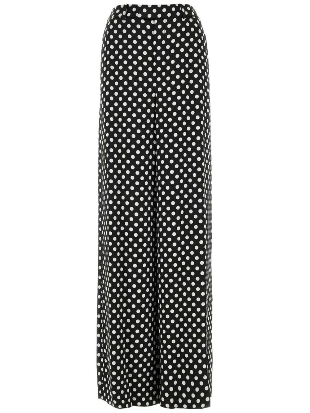 Saint Laurent Pantalon met stippen Zwart