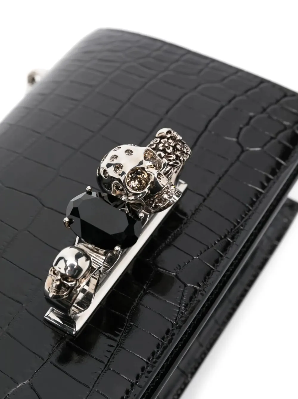 Alexander McQueen Crossbody tas Zwart