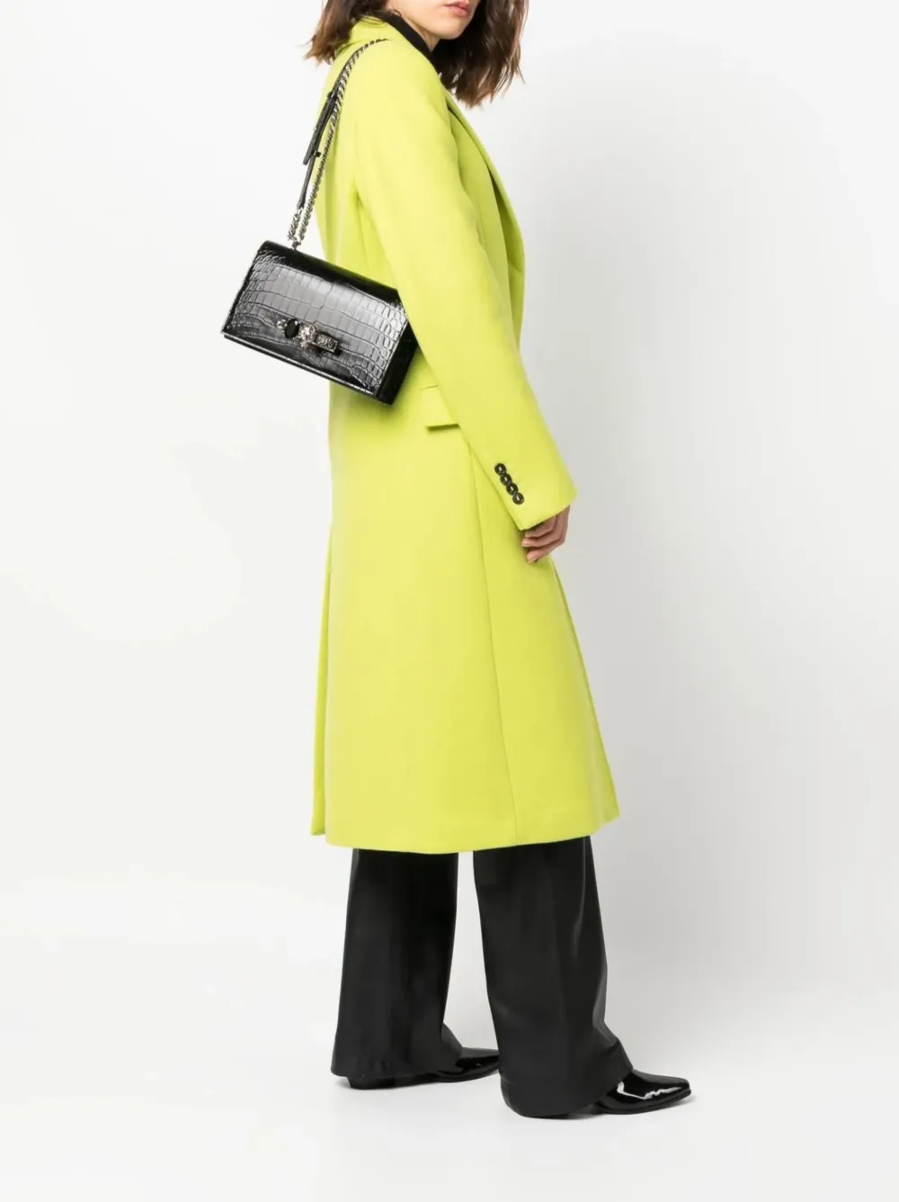 Alexander McQueen Crossbody tas Zwart