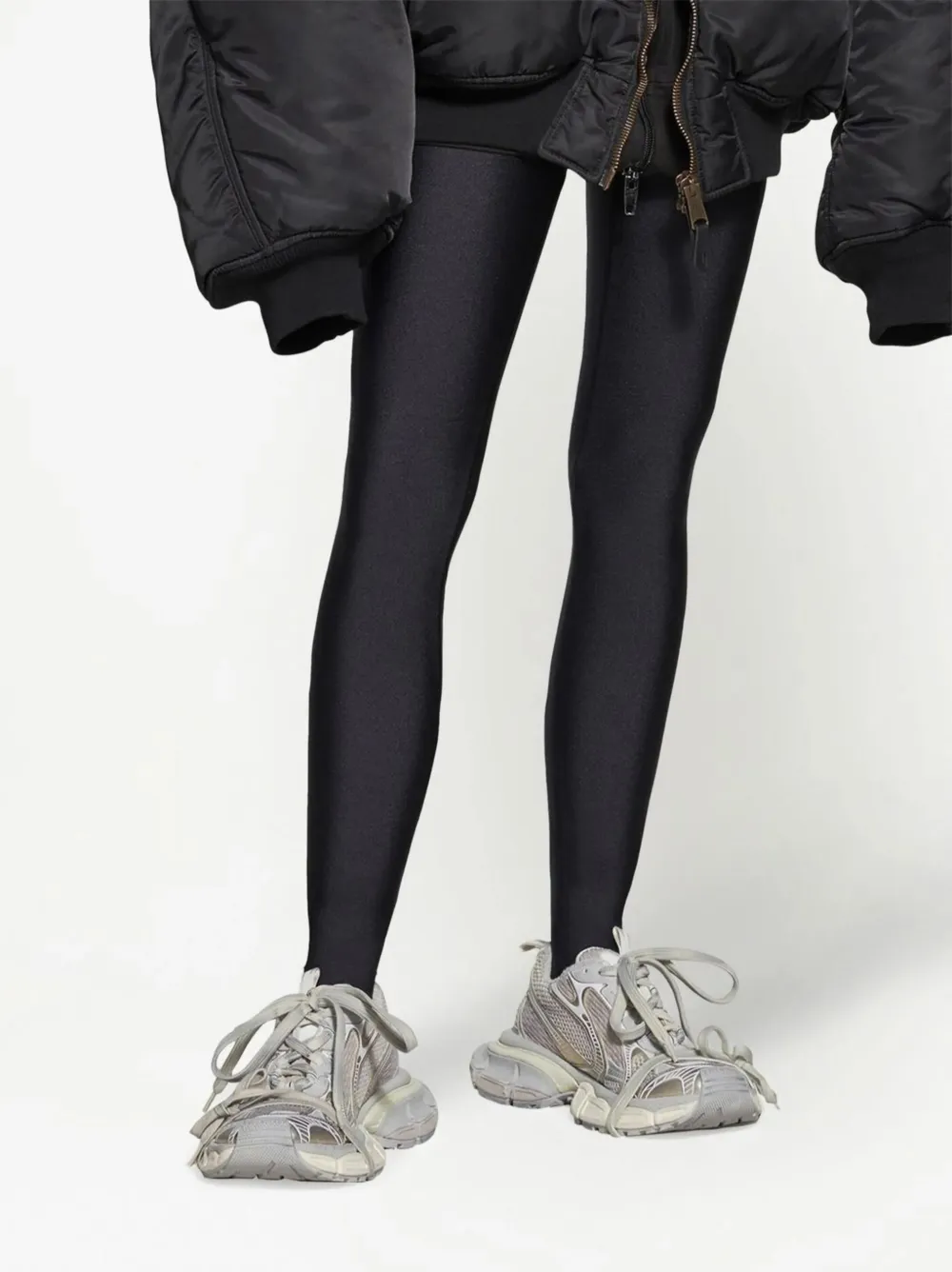 Balenciaga 3XL mesh-panel sneakers Grey