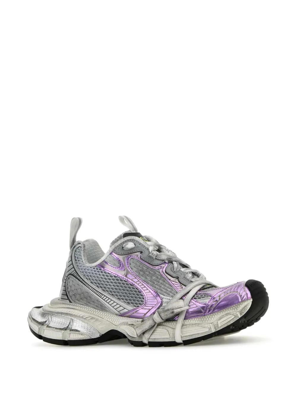 Balenciaga 3XL mesh-panel sneakers Grey