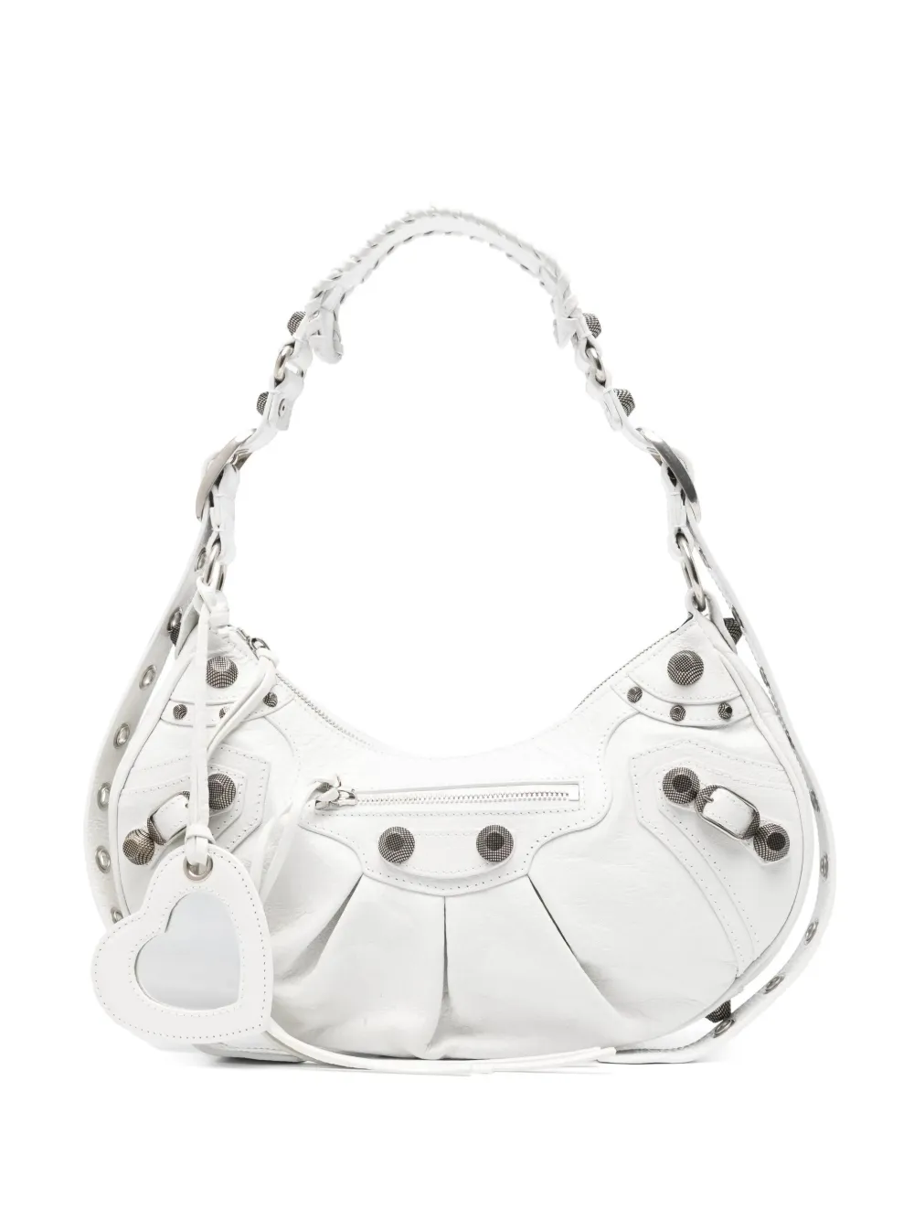 Le Cagole S leather shoulder bag