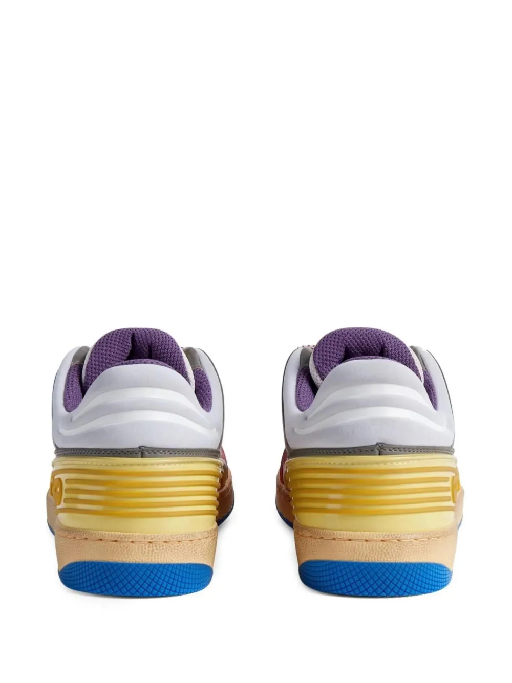 Gucci Basket sneakers met vlakken Roze