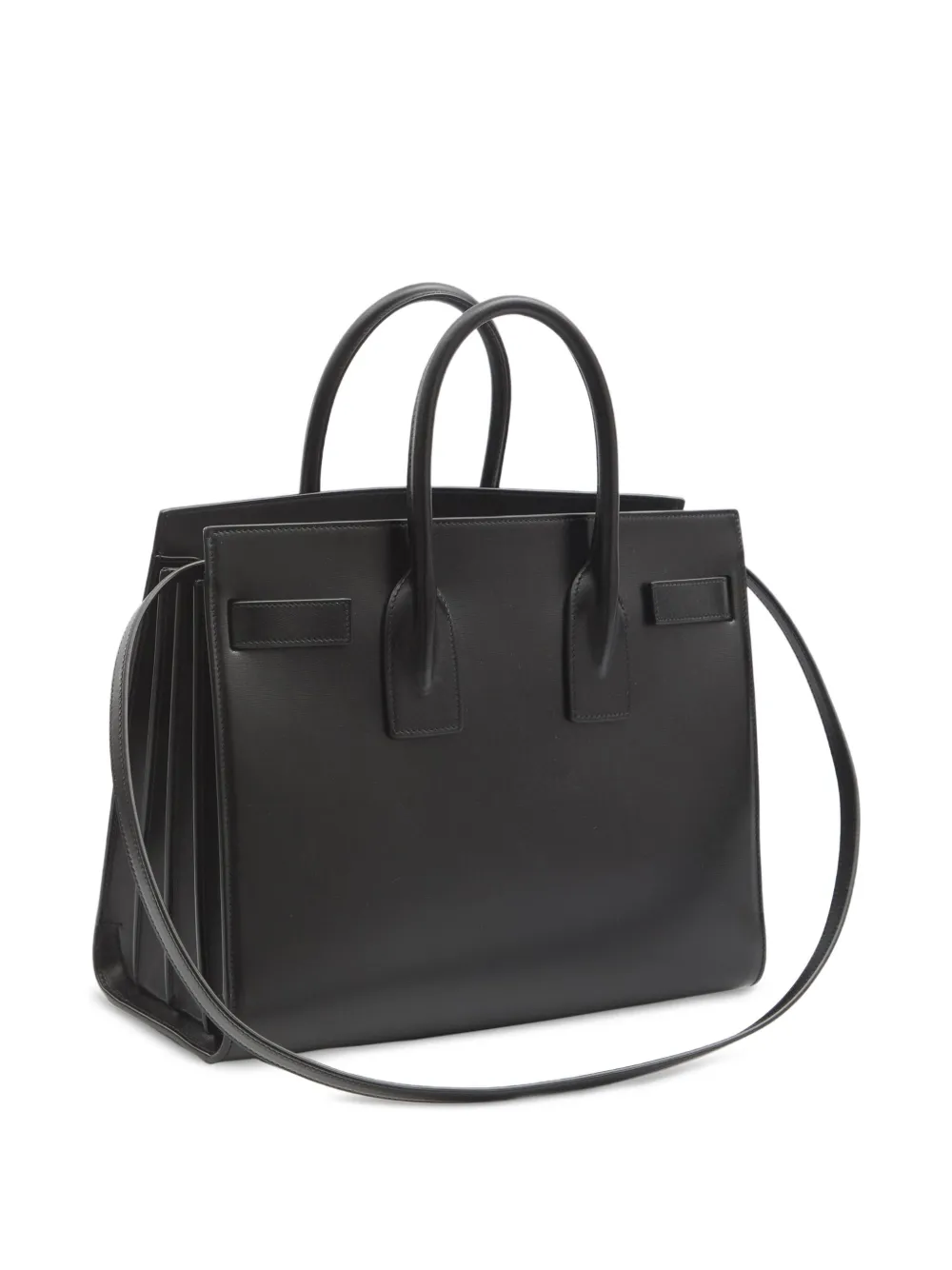 Saint Laurent Sac de Jour kleine shopper - Zwart