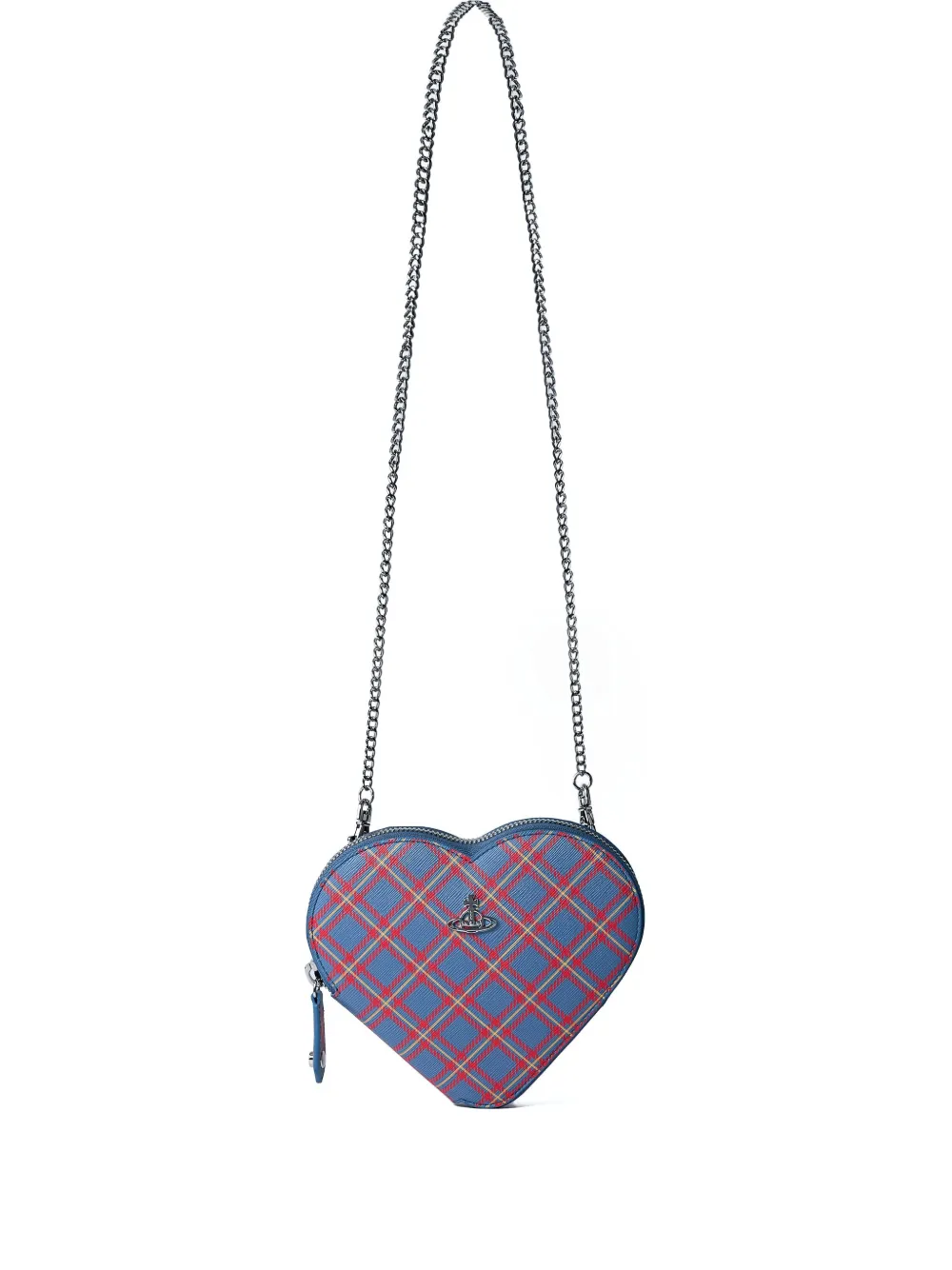 Vivienne Westwood Louise Heart ショルダーバッグ - ブルー Vivienne Westwood Louise Heart ショルダーバッグ - ブルー