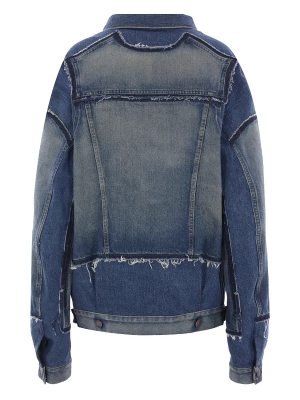 JUNYA WATANABE デニムジャケット 青(デニム) 2000425E0093 Junya Watanabe デニムジャケット | ブルー | FARFETCH JP