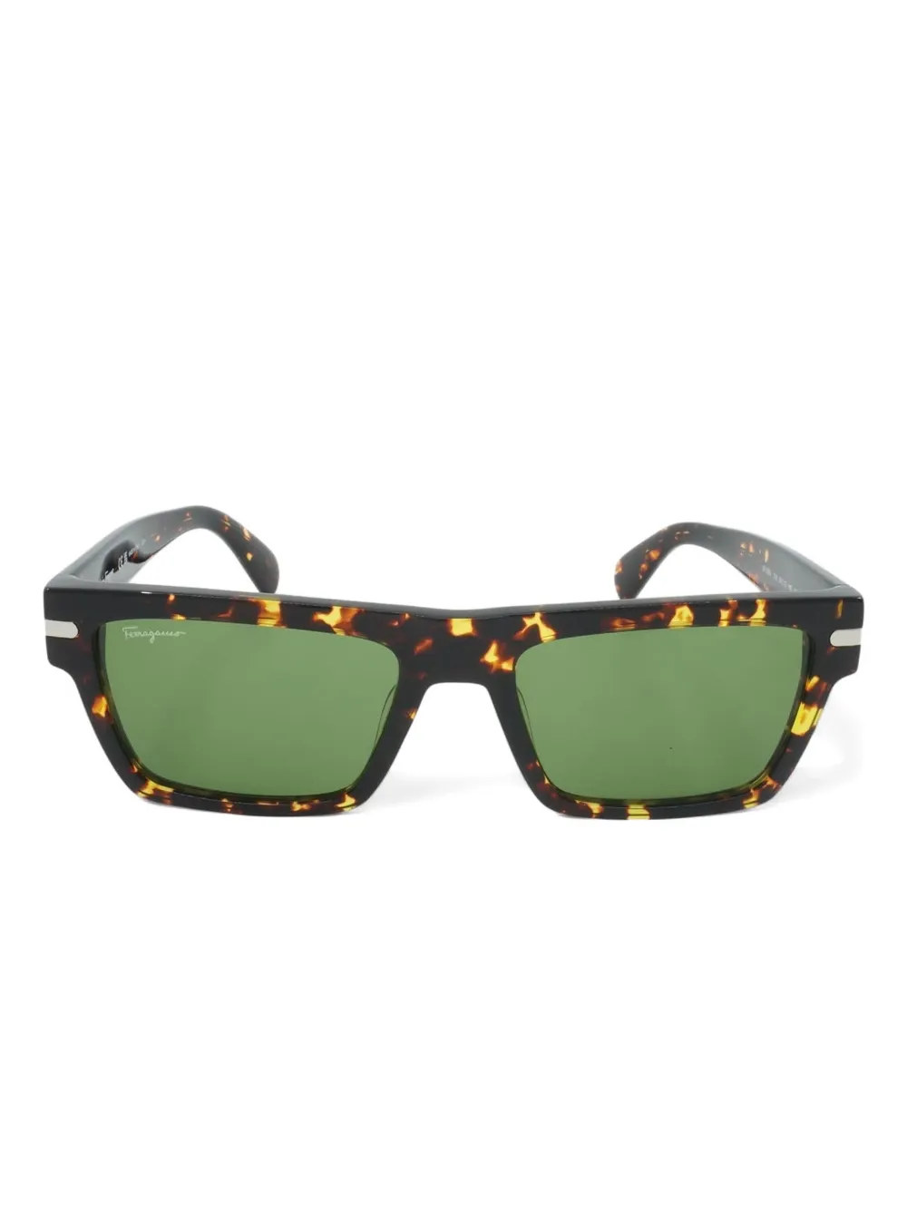 Ferragamo Eyewear rectangle-frame sunglasses | marrón | Image 1