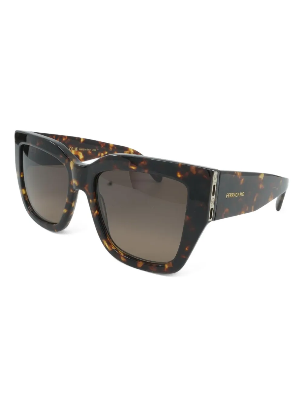 Ferragamo Eyewear square-frame sunglasses - Bruin