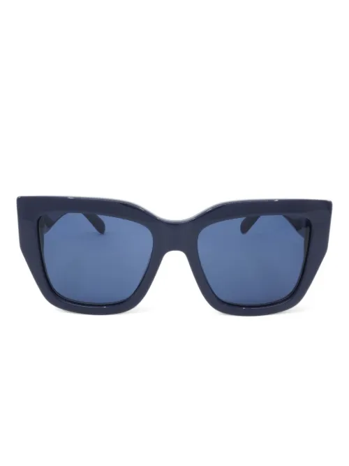 Lunettes de soleil à monture carrée - Ferragamo Eyewear - Modalova