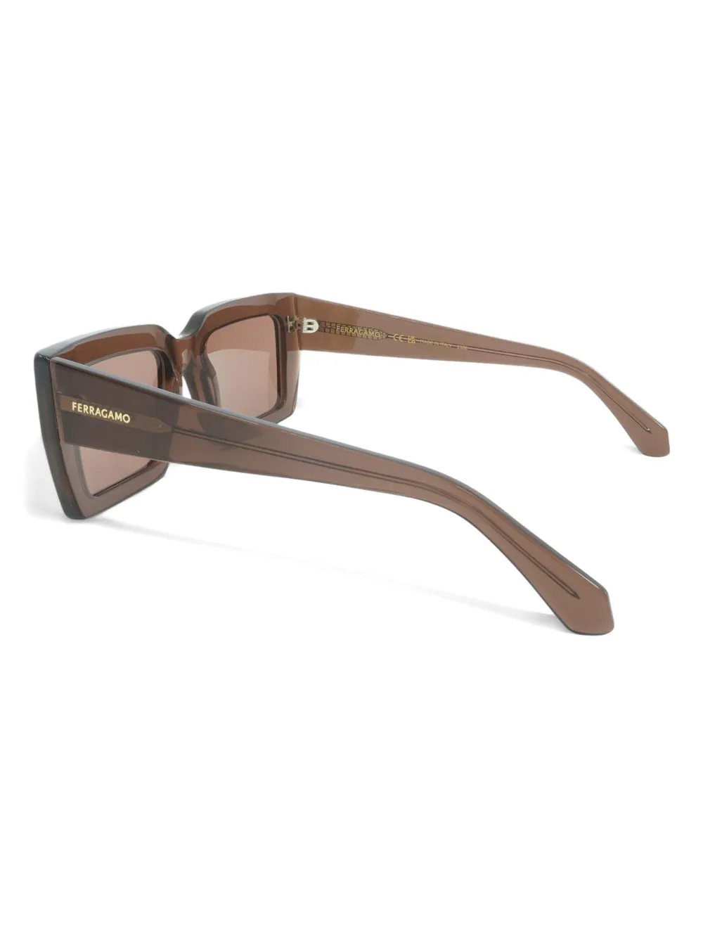 FERRAGAMO EYEWEAR RECTANGLE-FRAME SUNGLASSES