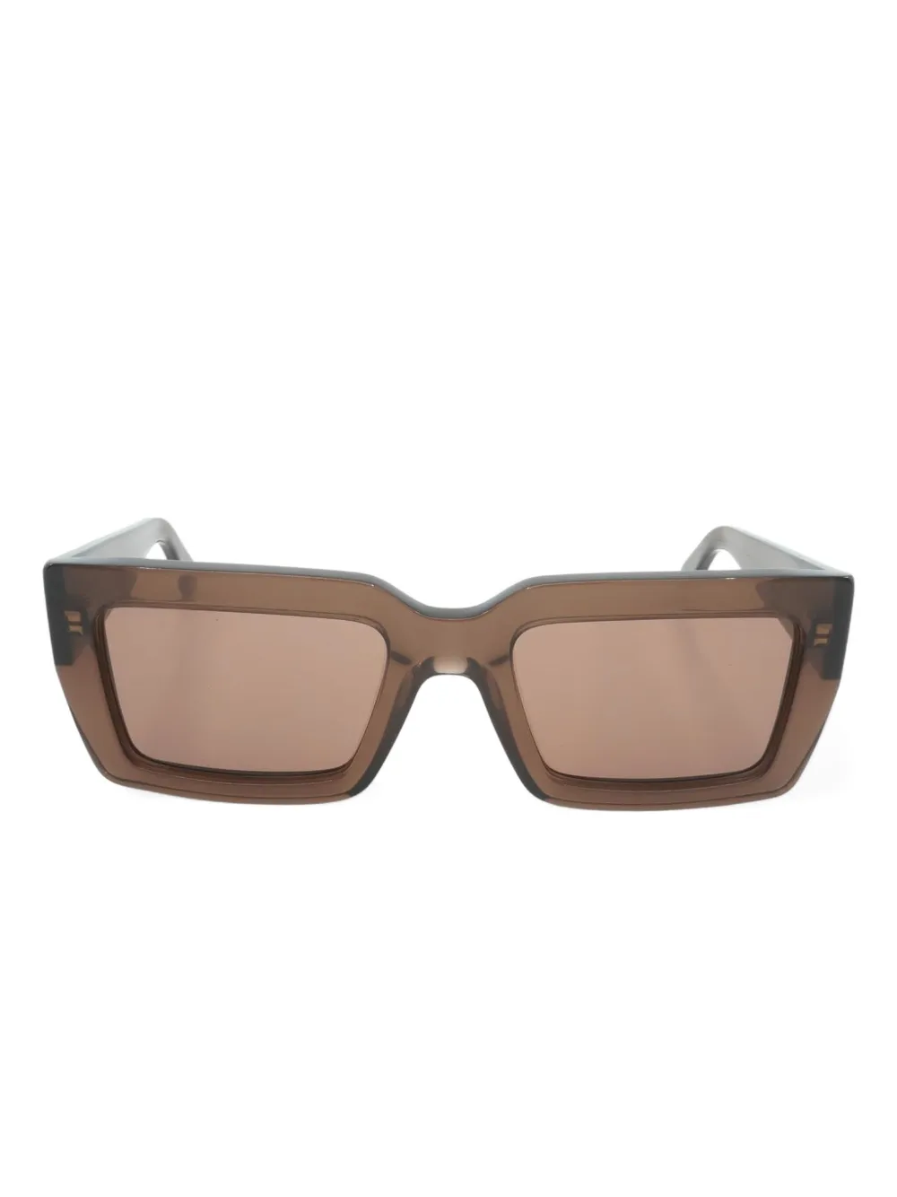 Ferragamo Eyewear rectangle-frame sunglasses | marrón | Image 1