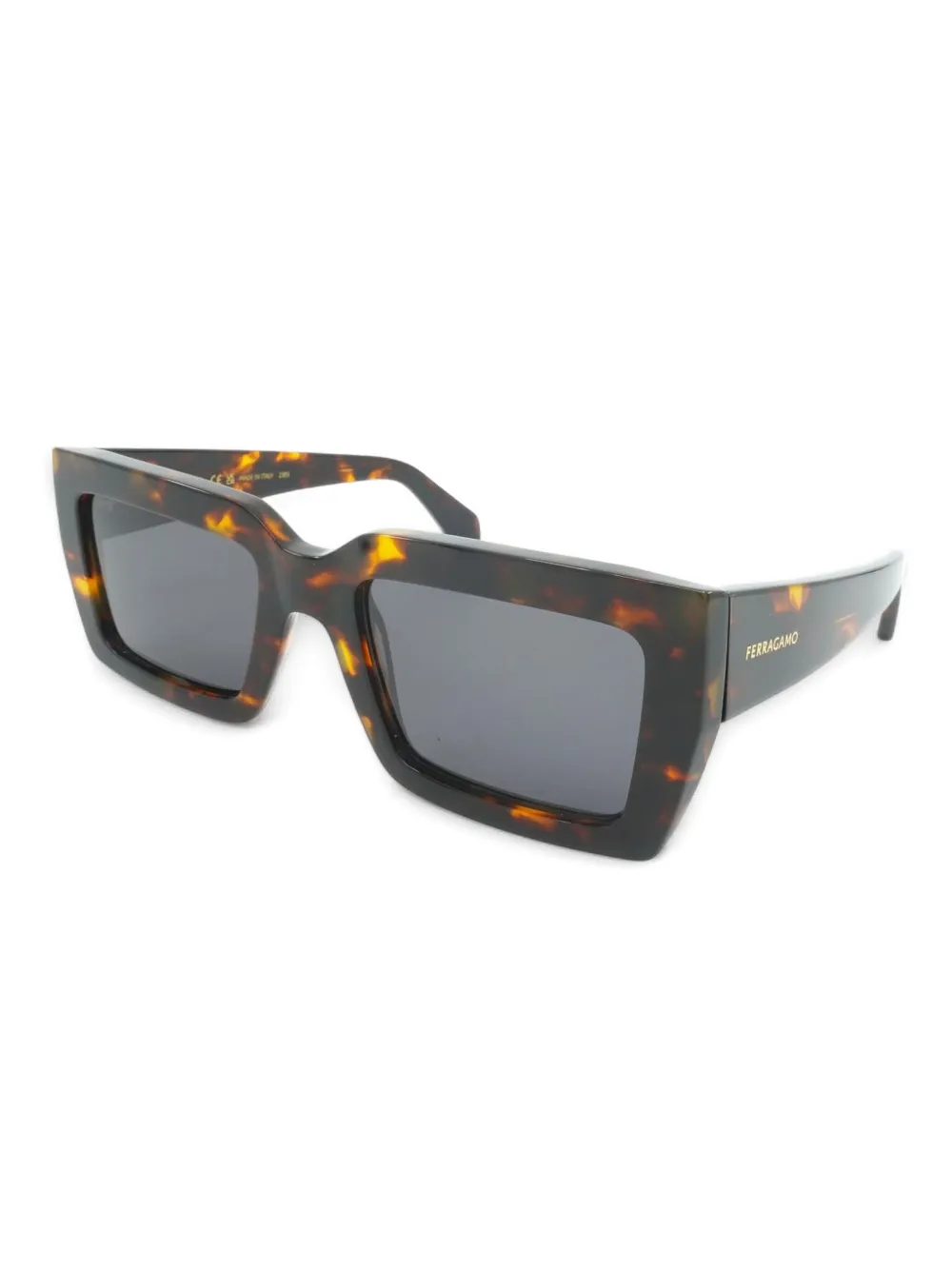 Ferragamo Eyewear rectangle-frame sunglasses - Bruin