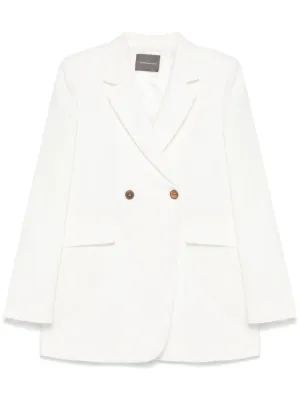 Fabiana Filippi ダブルジャケット | ホワイト | FARFETCH JP