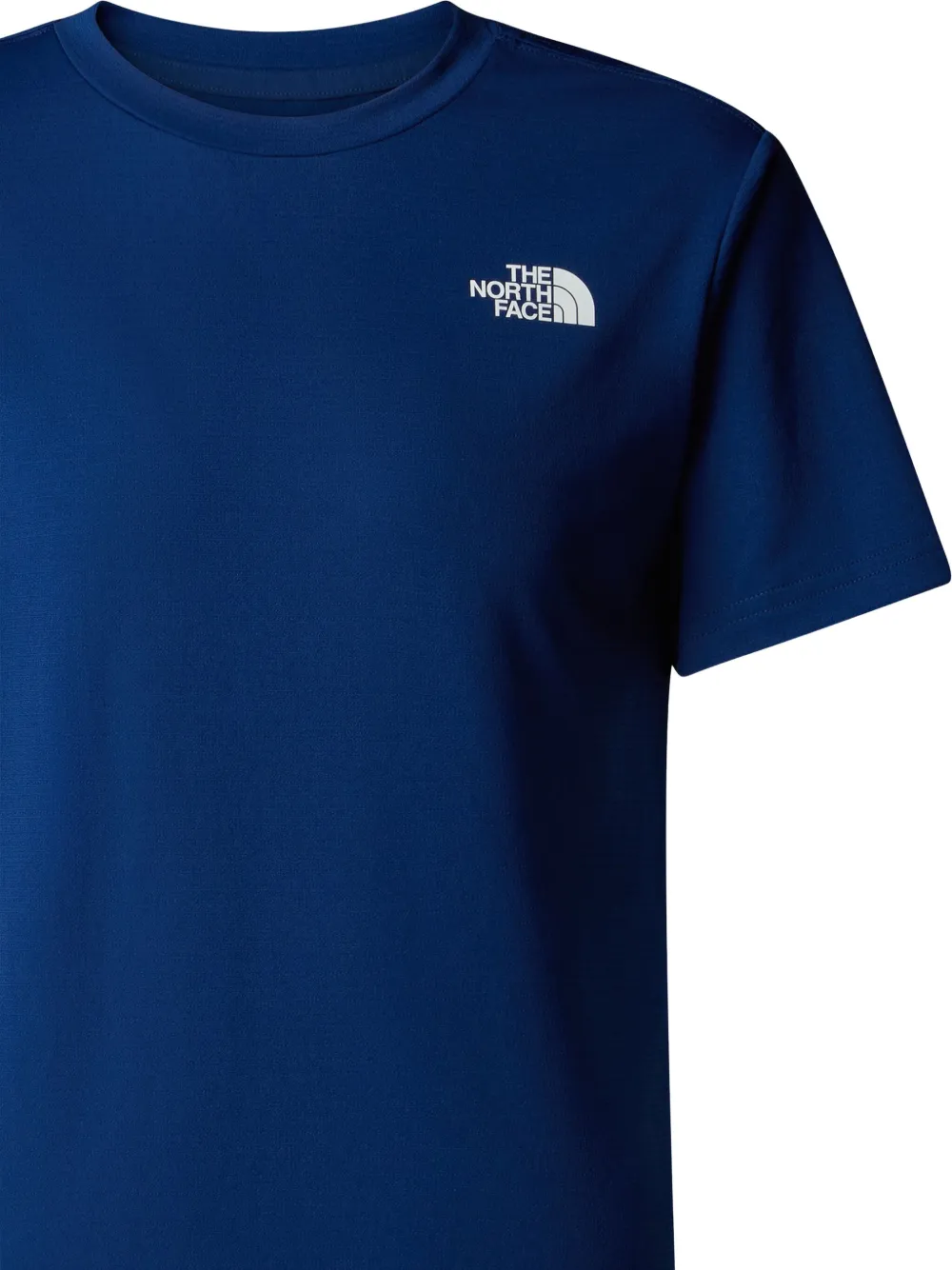 The North Face Kids T-shirt met logoprint Blauw