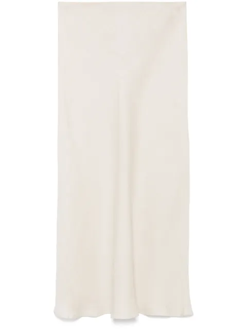 TWINSET falda larga de lino