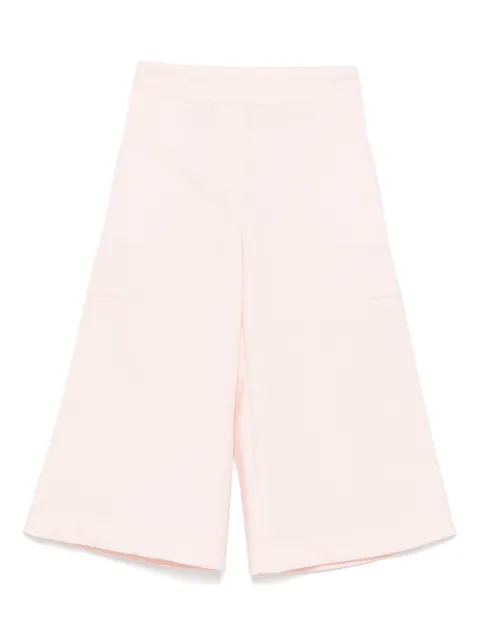 Elisabetta Franchi La Mia Bambina logo-patch trousers