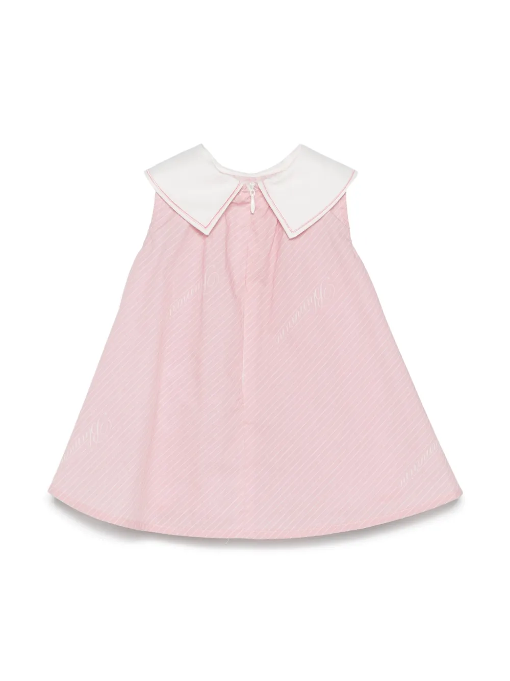 Miss Blumarine Gestreepte shirtjurk - Roze