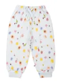 Molo floral-print track pants - White