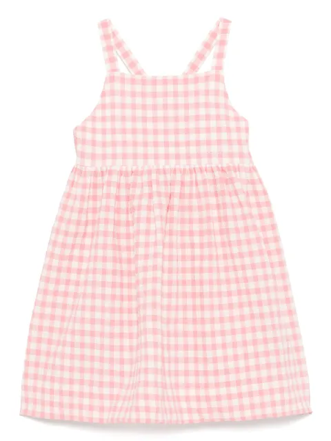 Il Gufo gingham-check dress