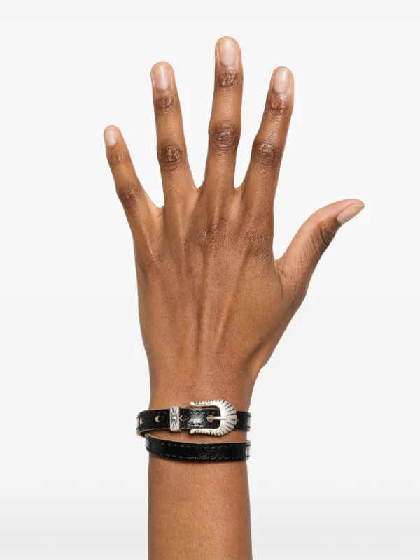 OUR LEGACY Cowboy Wraparound Bracelet | Silver | FARFETCH