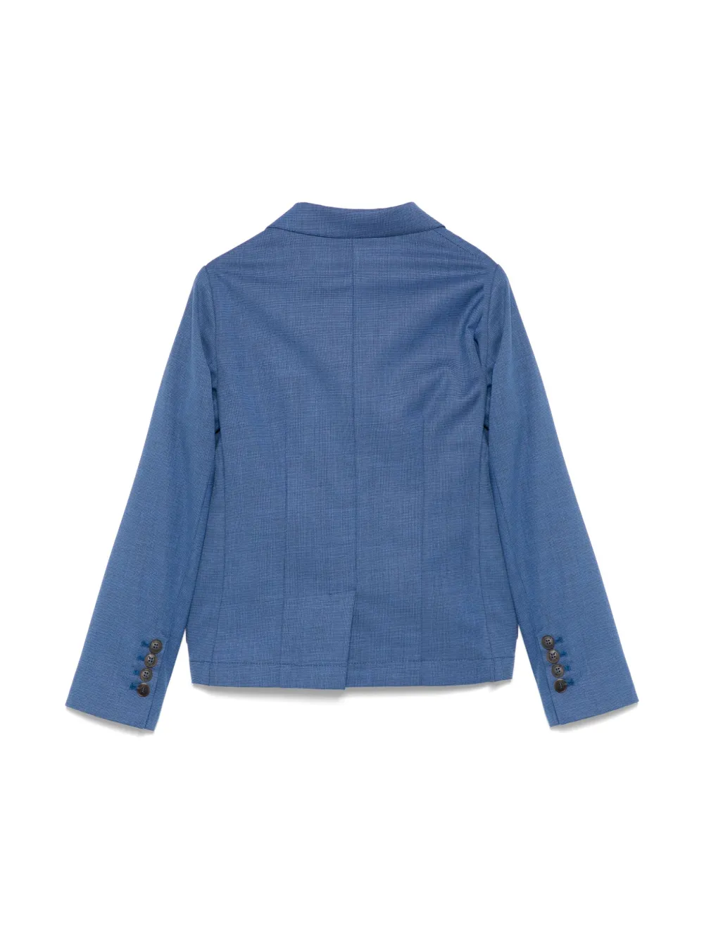 Drumohr Kids Blazer met enkele rij knopen - Blauw