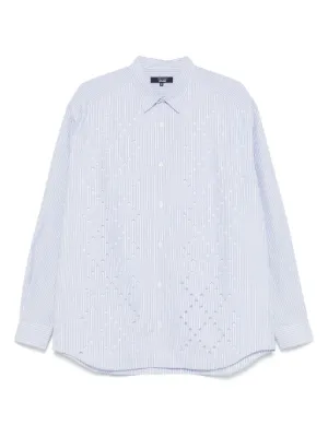 Comme Des Garçons Shirt x Lacoste Cotton Shirt | White | FARFETCH