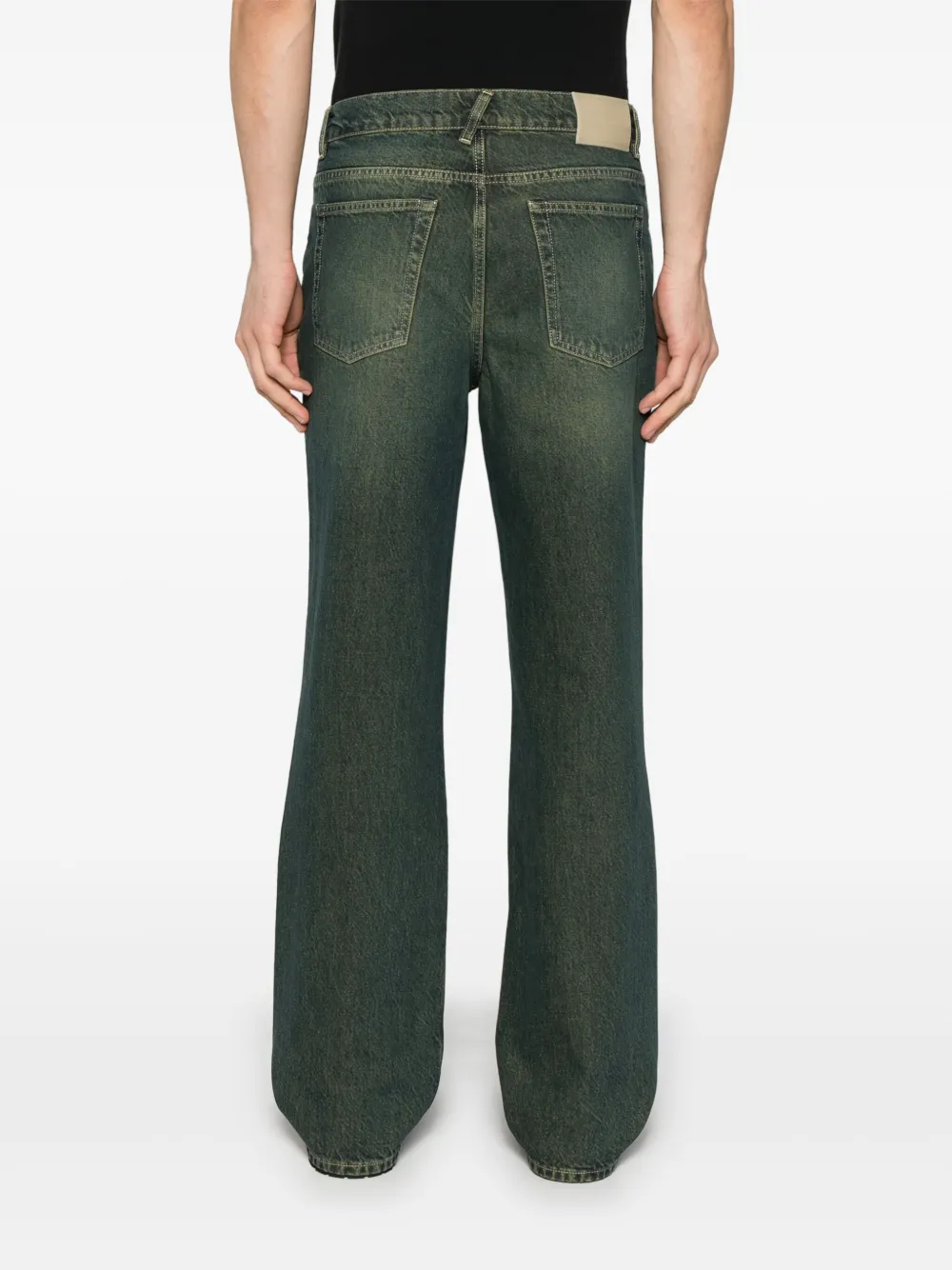 OUR LEGACY 70s jeans met uitgesneden details Blauw