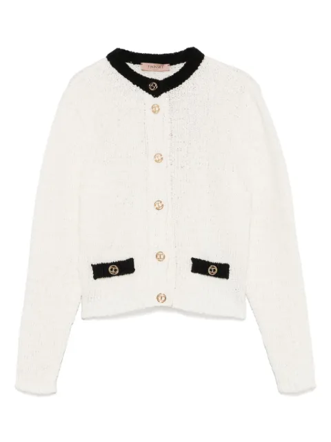 TWINSET logo-buttons cardigan