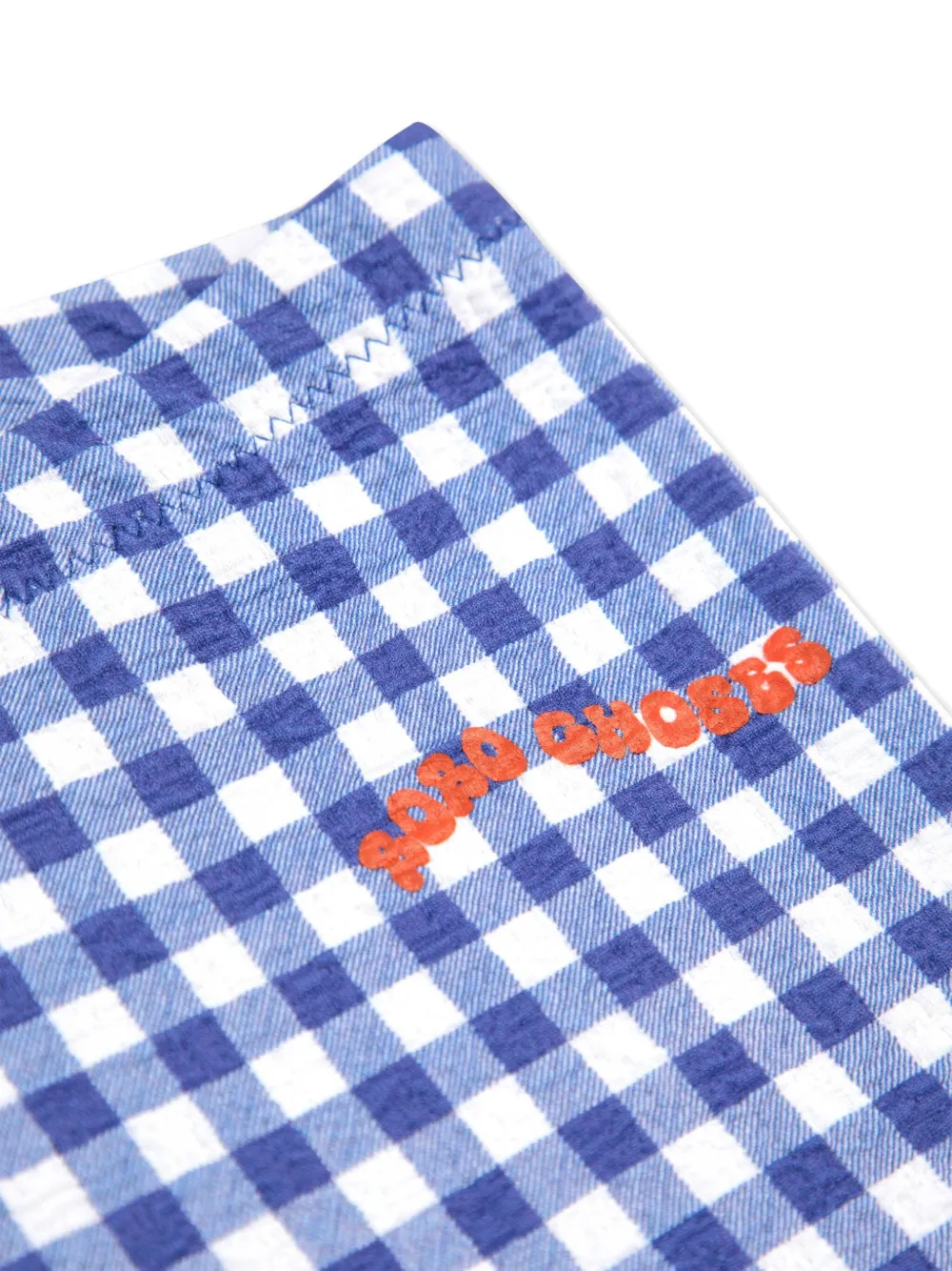 Bobo Choses checked shorts - Blauw