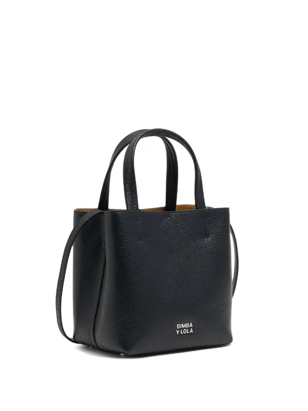 Bimba y Lola Petit Sac à Main En Cuir Noir FARFETCH MA