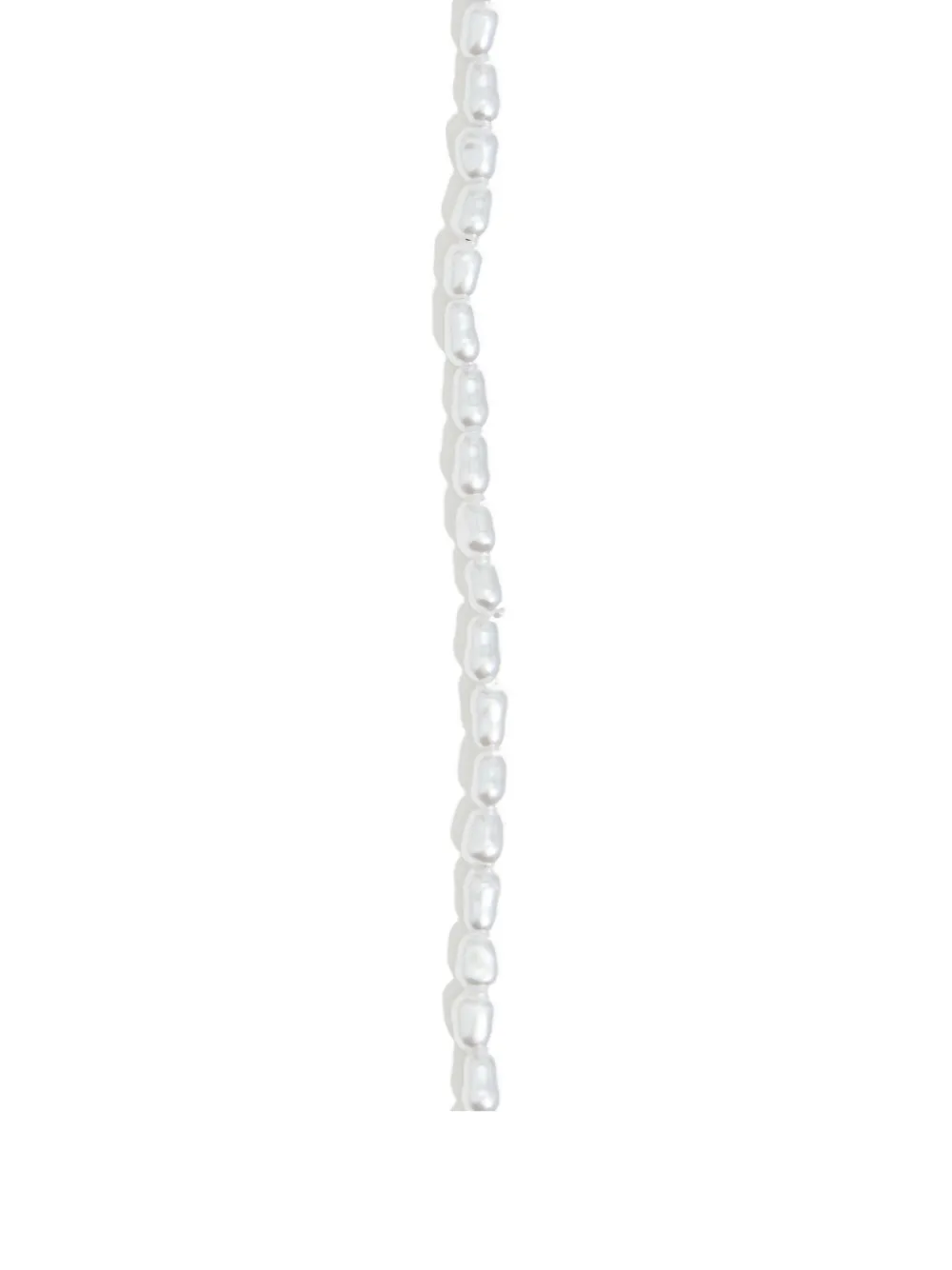 Bimba y Lola logo-charm faux-pearl necklace | Image 2