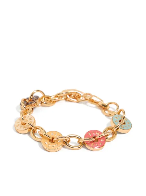 Bimba y Lola logo-charm bracelet