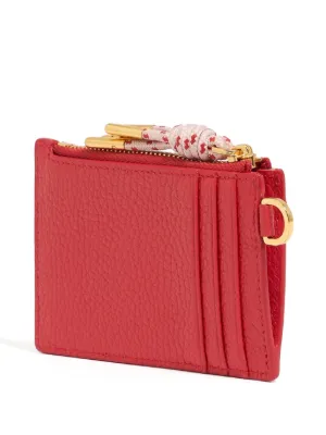 ◎BIMBA Y LOLA◎ Flower print leather card wallet B246AIV032 Women's card holders and coin purses | BIMBA Y LOLA FW25