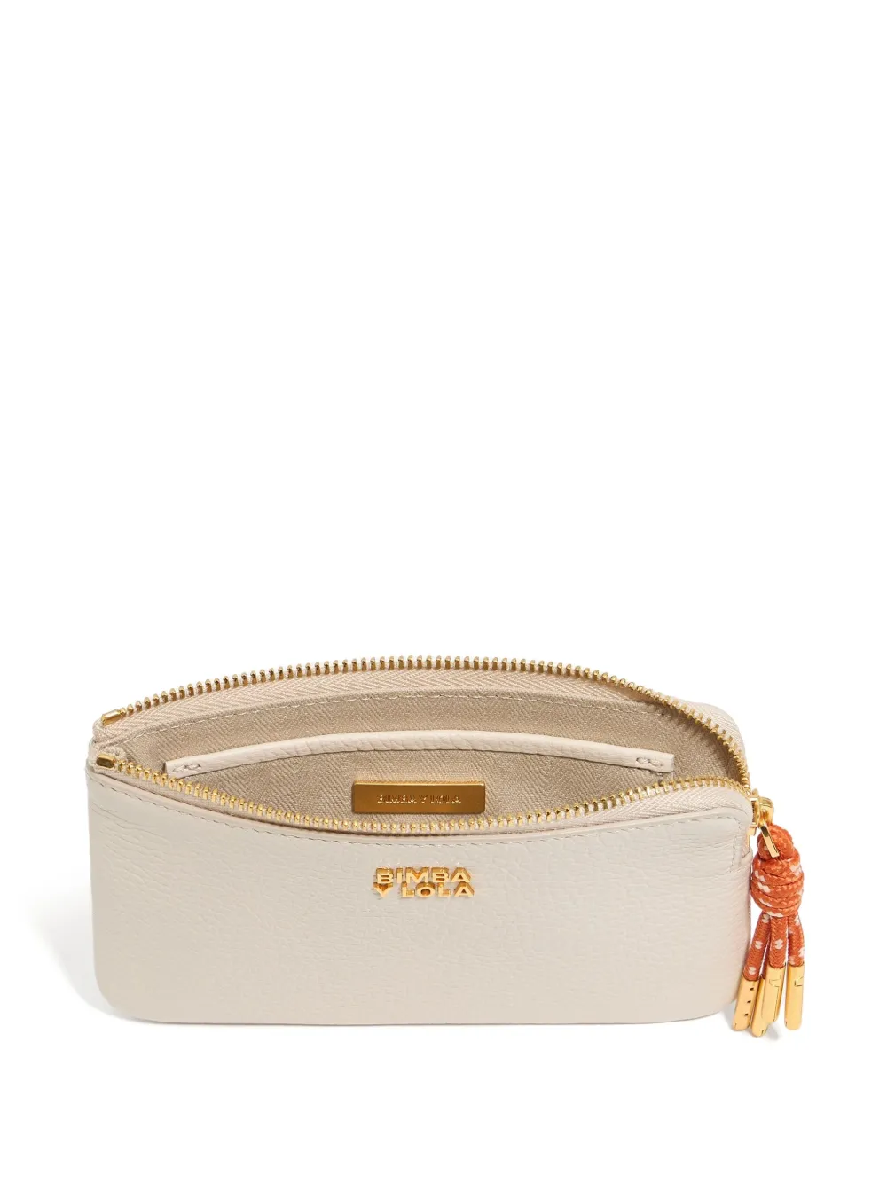 Bimba y Lola Leren portemonnee Beige