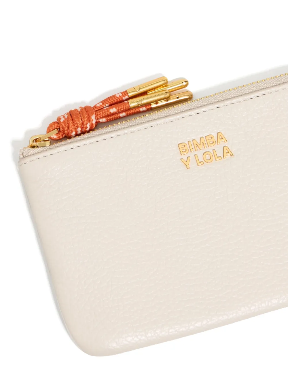 Bimba y Lola Leren portemonnee Beige