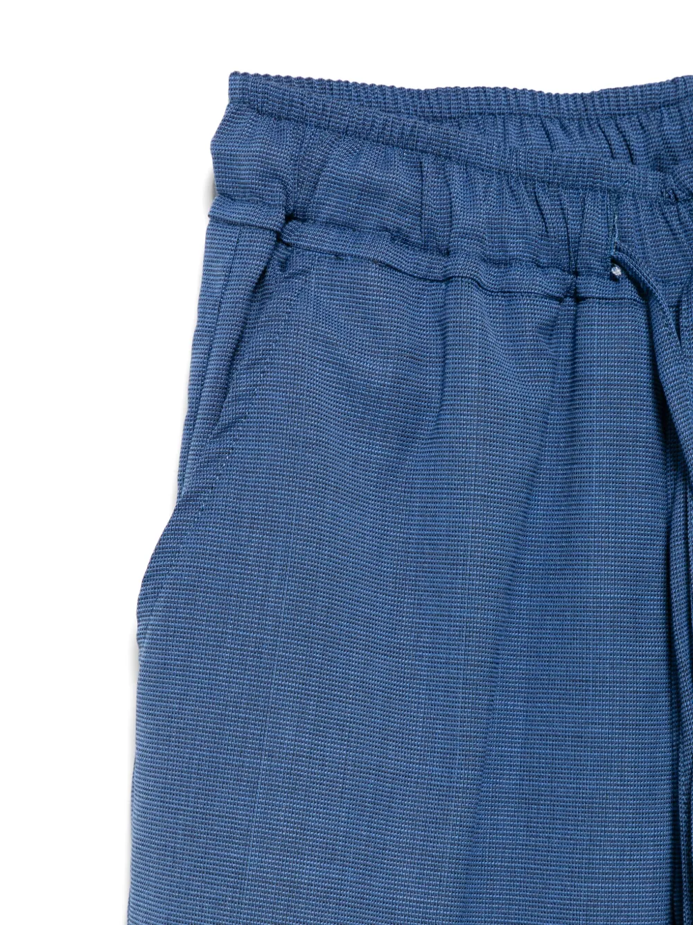 Drumohr Kids Broek met plooi Blauw