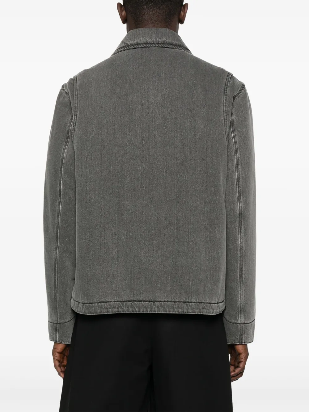 Moncler Acate shirtjack Zwart