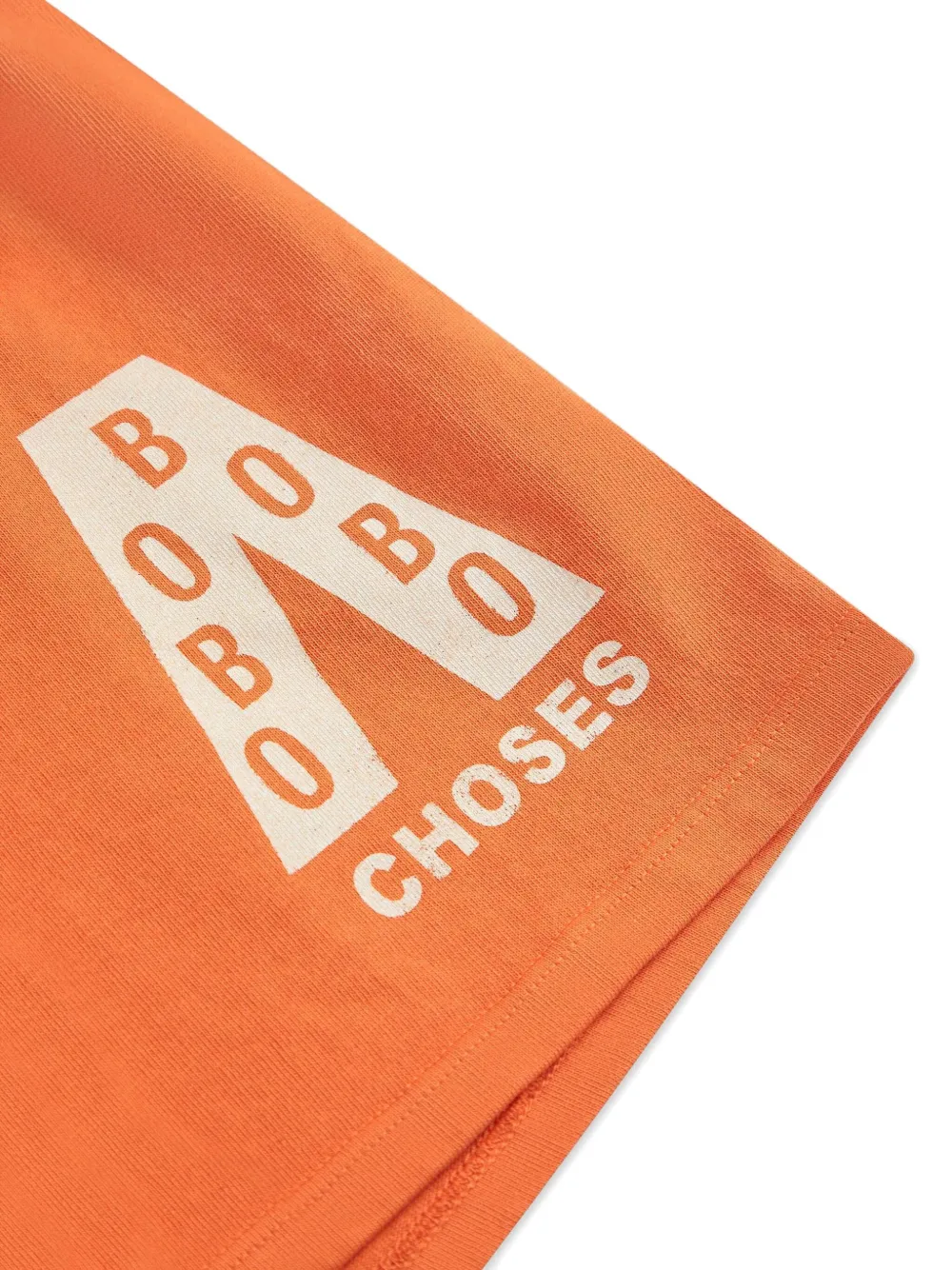 Bobo Choses Shorts met logoprint Oranje