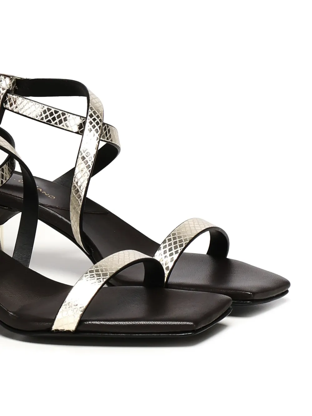 Giuliano Galiano tequila sandals Gold