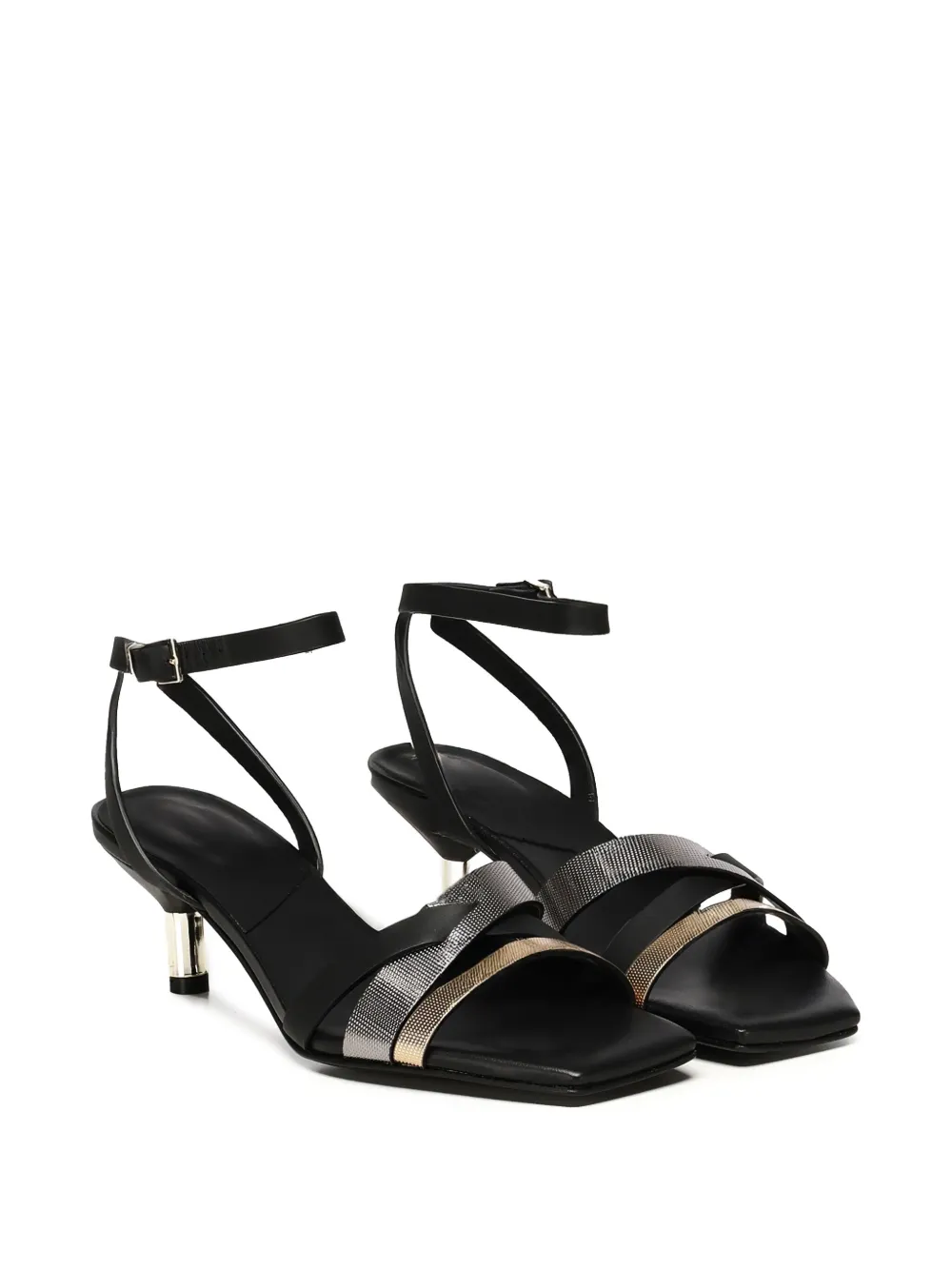 Giuliano Galiano Gayaold sandals - Zwart