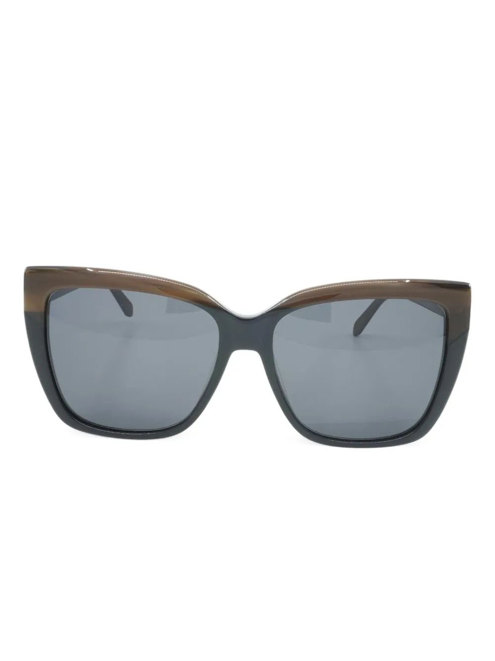 Ferragamo Eyewear oversize-frame sunglasses | marrón | Image 1