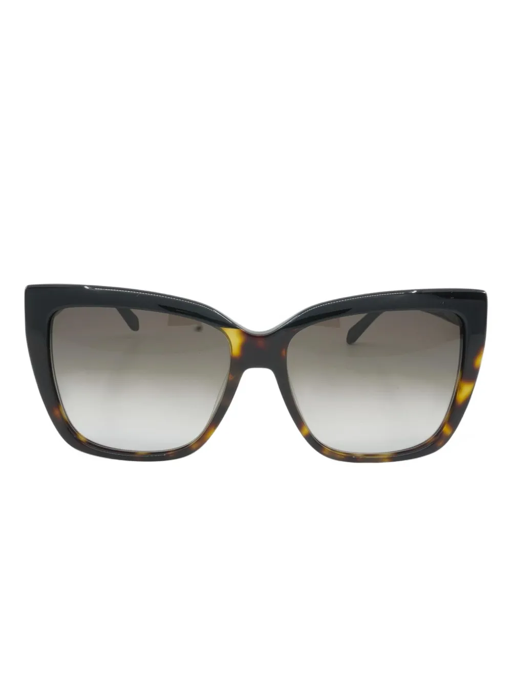 FERRAGAMO EYEWEAR BUTTERFLY-FRAME "BLACK" SUNGLASSES