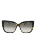 Ferragamo Eyewear butterfly-frame ""Black"" sunglasses