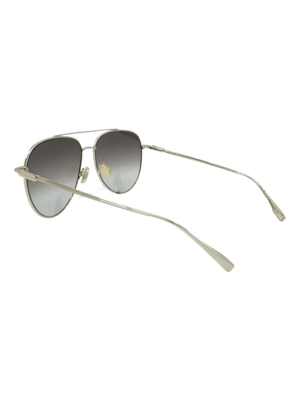 FERRAGAMO EYEWEAR PILOT-FRAME SUNGLASSES