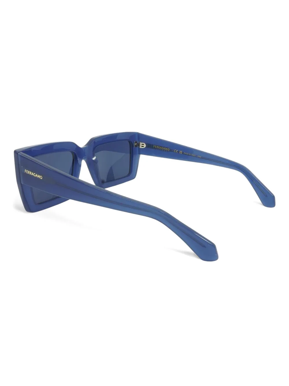 FERRAGAMO EYEWEAR RECTANGLE-FRAME SUNGLASSES