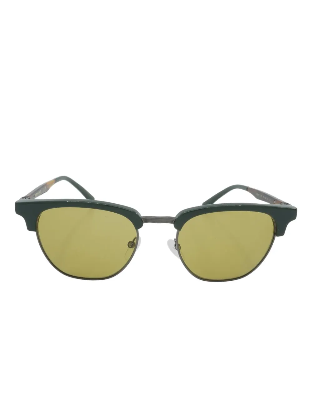 FERRAGAMO EYEWEAR CLUBMASTER-FRAME SUNGLASSES