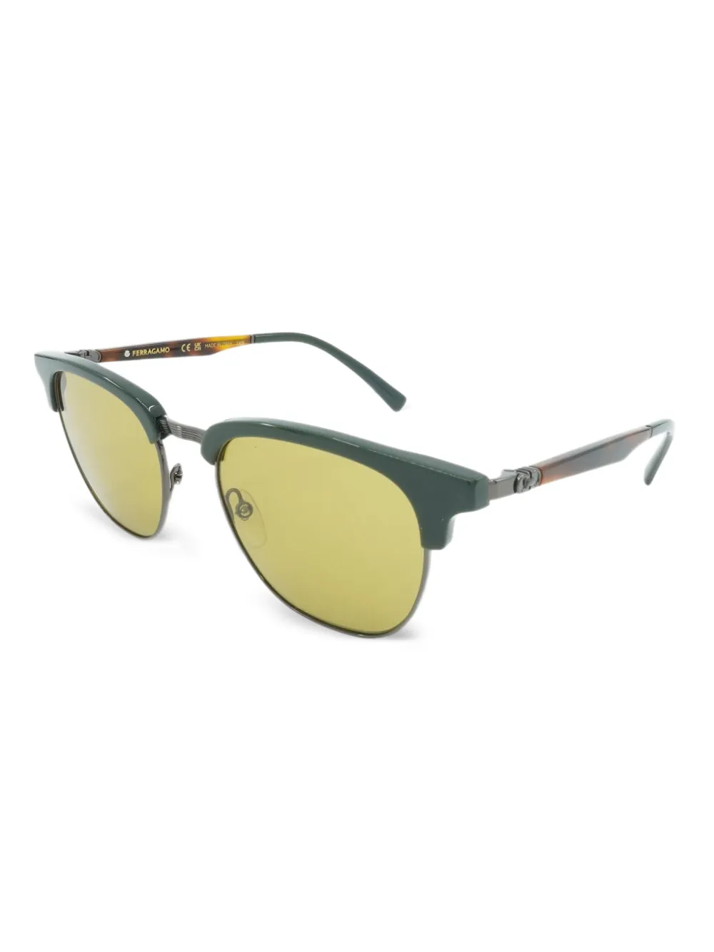Ferragamo Eyewear lunettes de vue à monture Clubmaster | Image 2