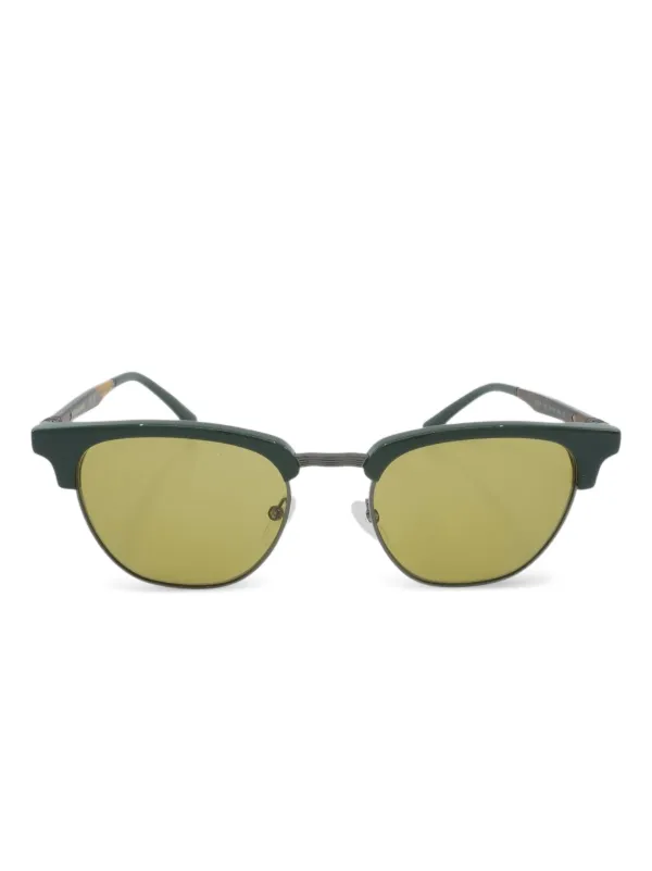 Ferragamo Eyewear サーモント サングラス | グリーン | FARFETCH JP