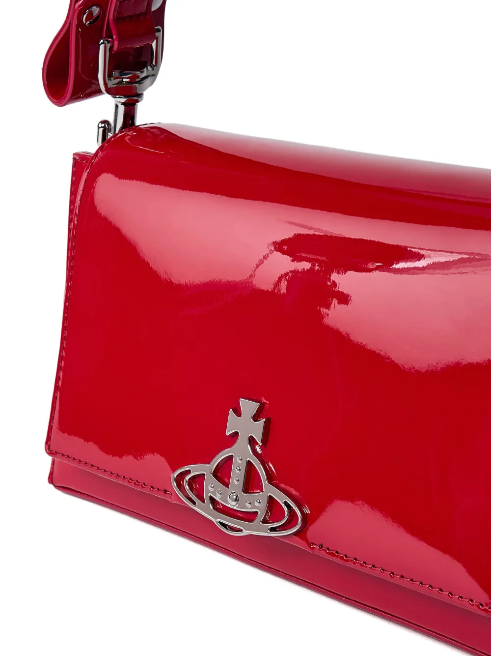Vivienne Westwood medium Hazel shoulder bag Rood